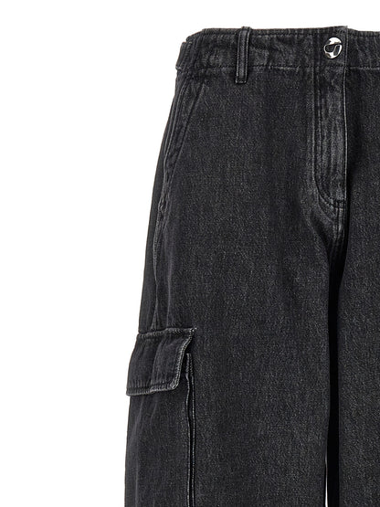 Coperni Black Cotton Jeans Denim