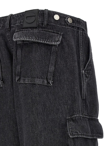 Coperni Black Cotton Jeans Denim