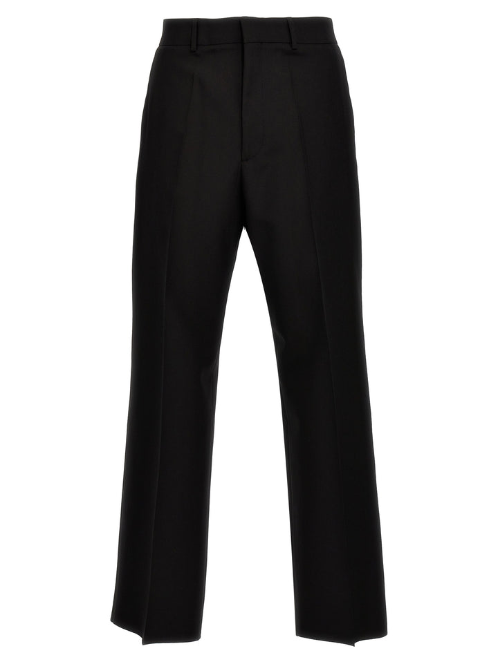 Valentino Garavani Black Virgin Wool Dress Pants