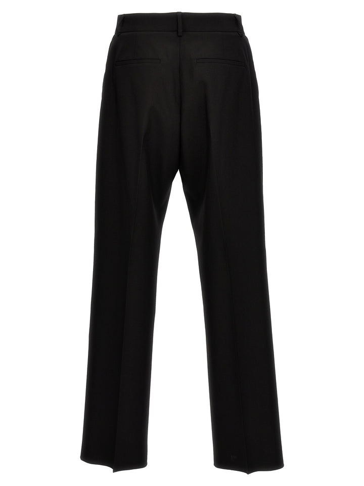 Valentino Garavani Black Virgin Wool Dress Pants
