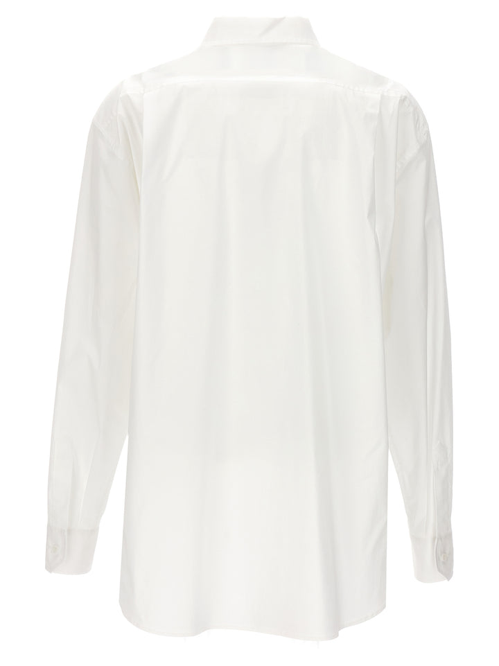 Moschino White Cotton Blouse