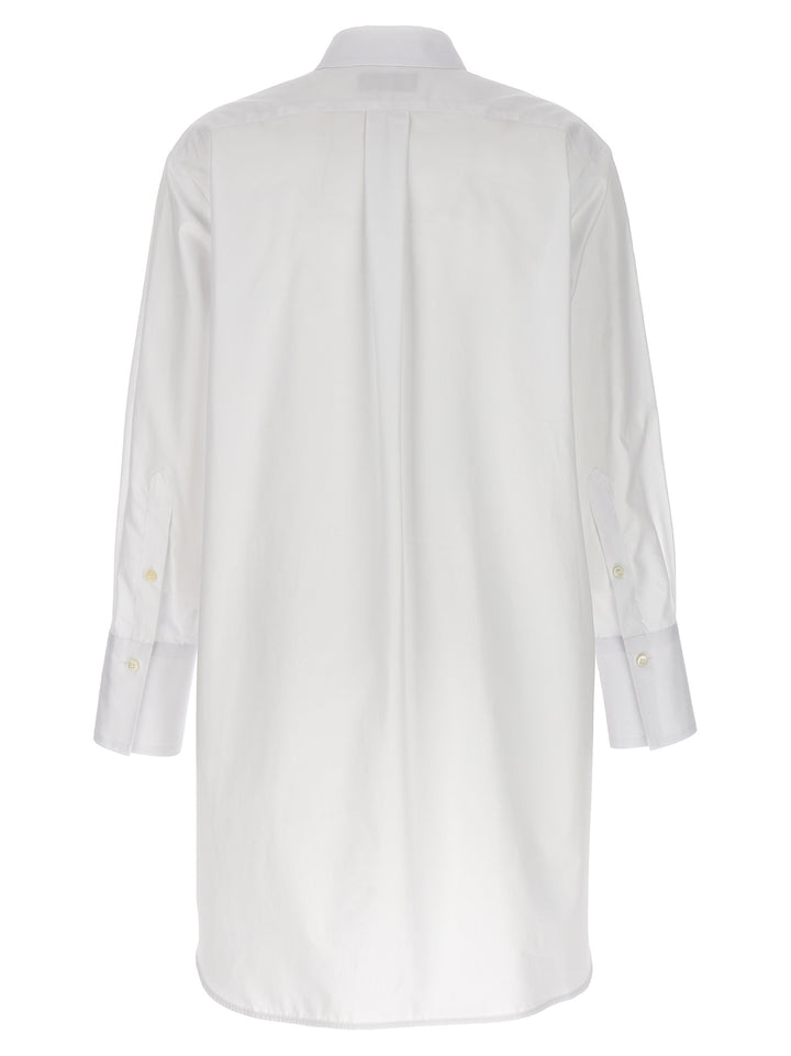 Alberto Biani White Cotton Blouse
