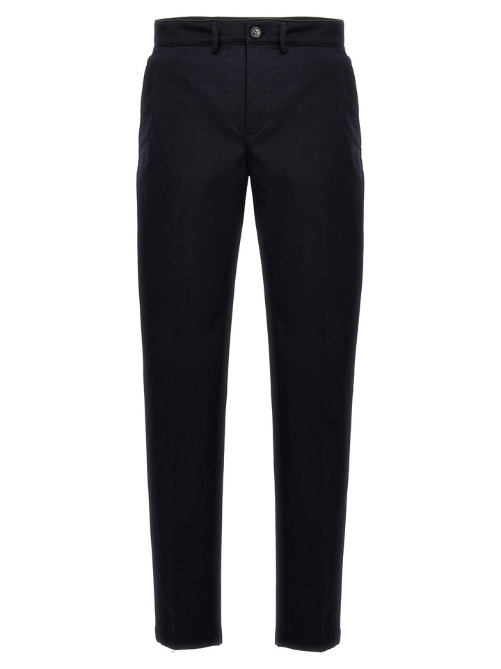 Department 5 Blue Cotton Casual Pants