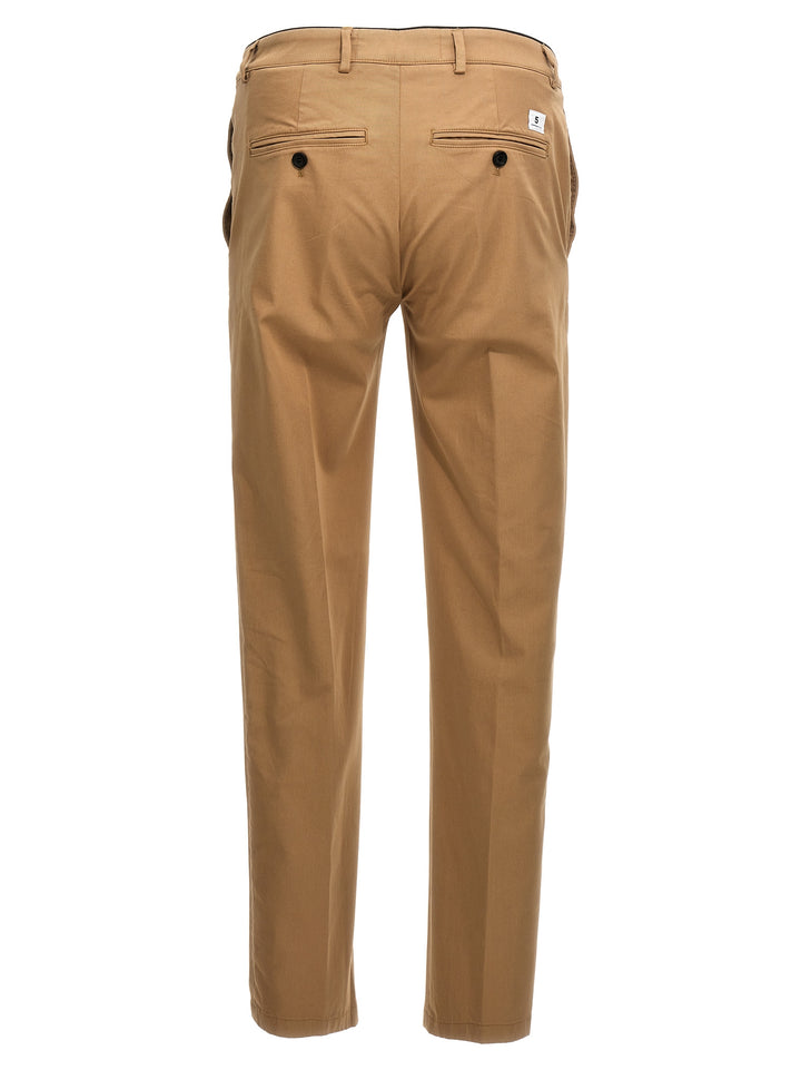 Department 5 Beige Cotton Casual Pants