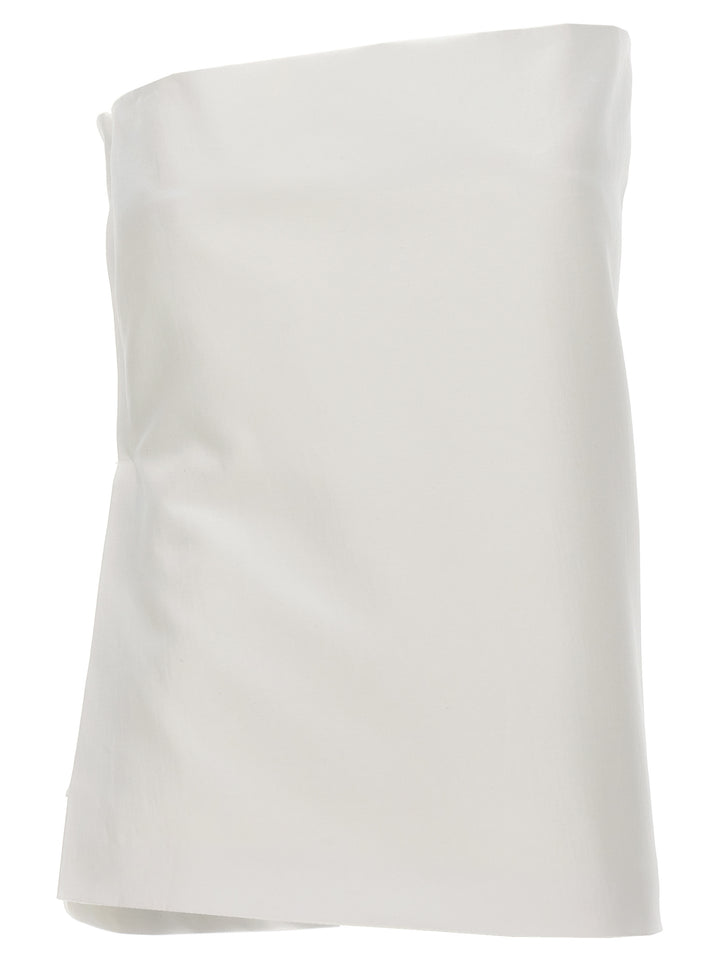 Sportmax White Cotton Blouse