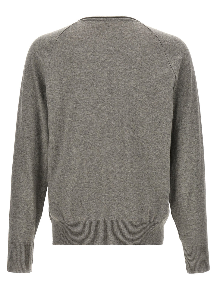 MA'RY'YA Gray Cotton Cardigan