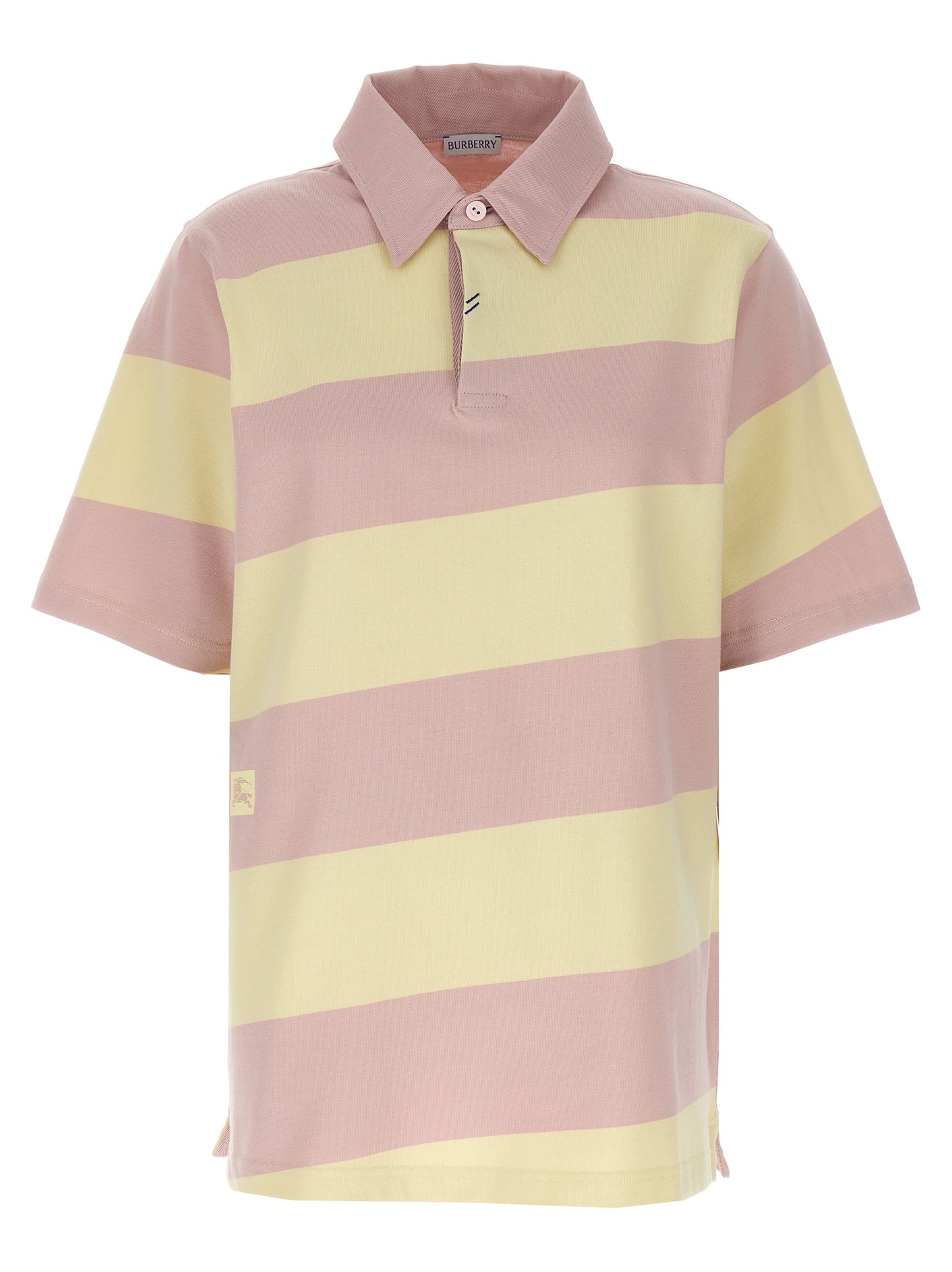 Burberry Multicolor Cotton Polo Shirt