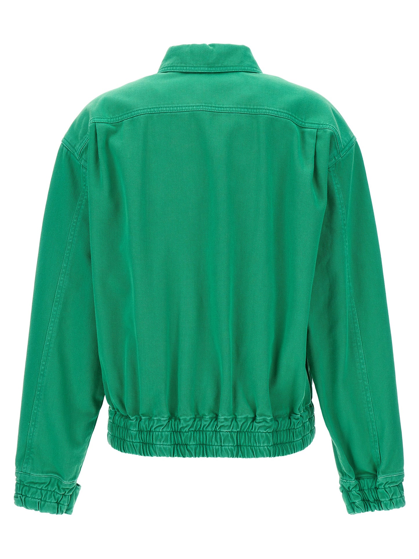 Max Mara Bicolor Cotton Full-Length Jacket