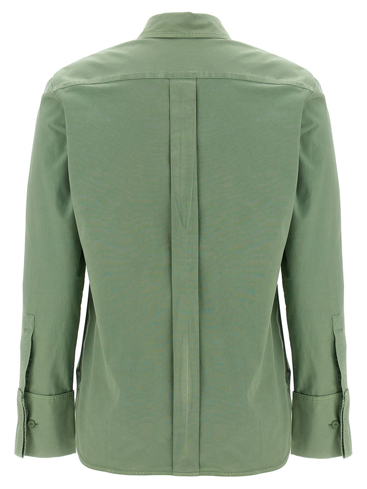 Max Mara Bicolor Cotton Blouse