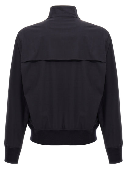 Givenchy Blue Elastane Bomber