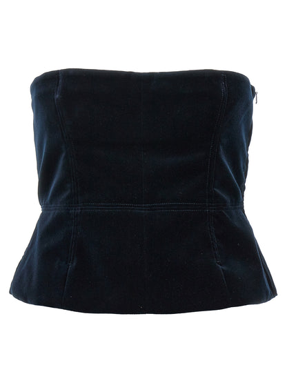 Tom Ford Blue Cotton Tank Tops
