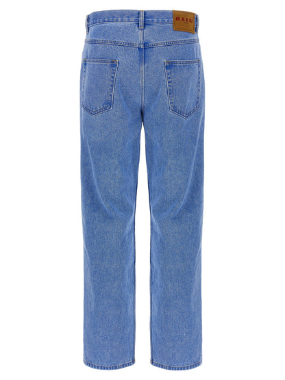 Marni Blue Cotton Jeans Denim