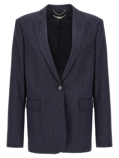 Stella McCartney Blue Viscose Blazer