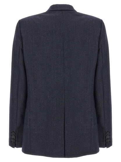 Stella McCartney Blue Viscose Blazer