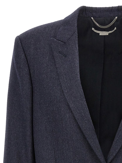 Stella McCartney Blue Viscose Blazer