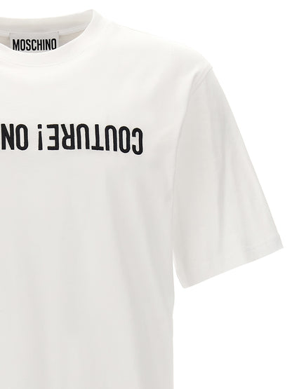 Moschino Bicolor Cotton T-Shirt