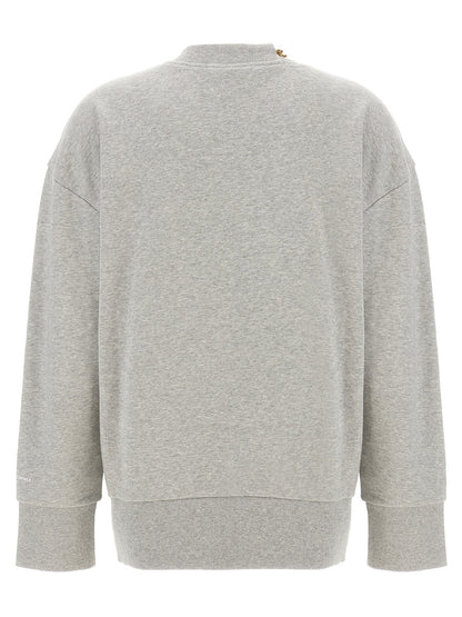 Stella McCartney Gray Cotton Sweatshirt
