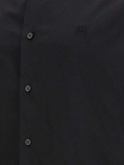 Burberry Black Cotton Blouse