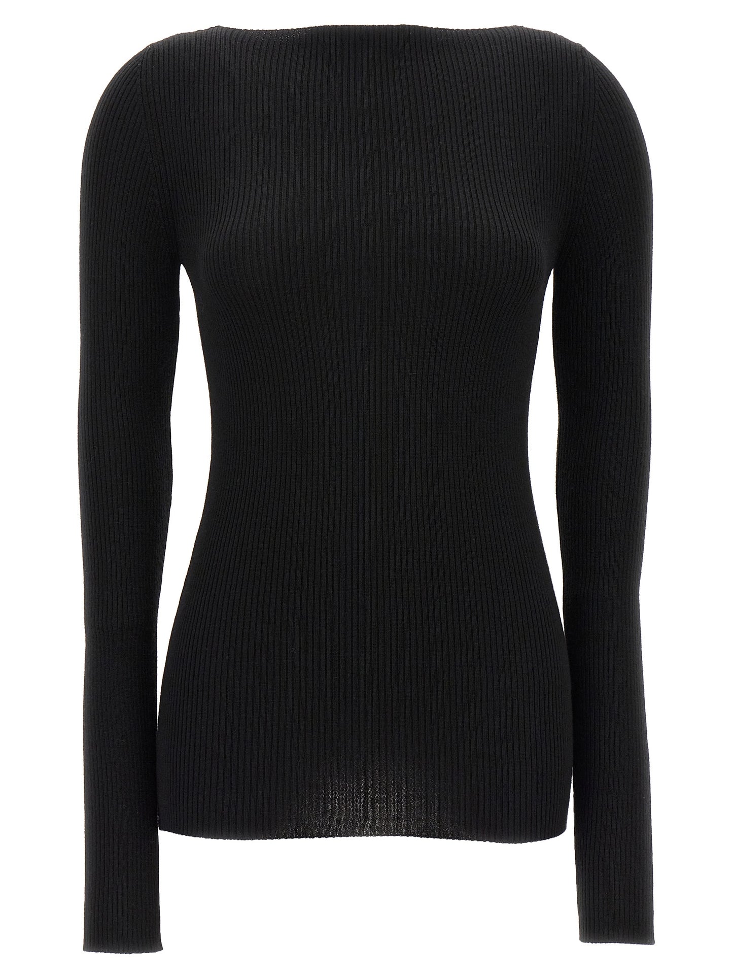 Rick Owens Black Wool Cardigan