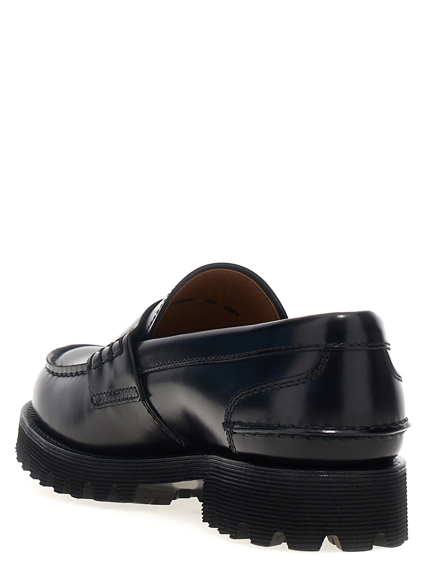 Church's Black Cowhide Slip-On Loafers