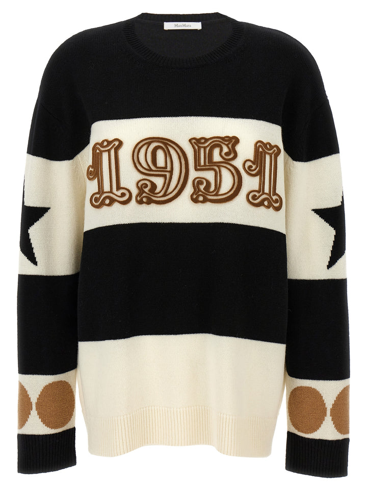 Max Mara Black Wool Cardigan