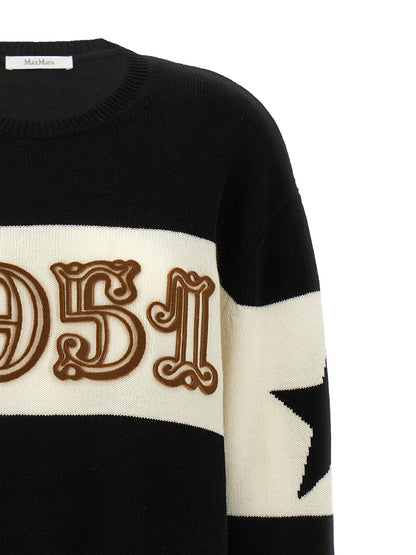 Max Mara Black Wool Cardigan