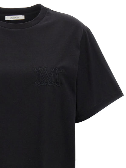 Max Mara Black Cotton T-Shirt