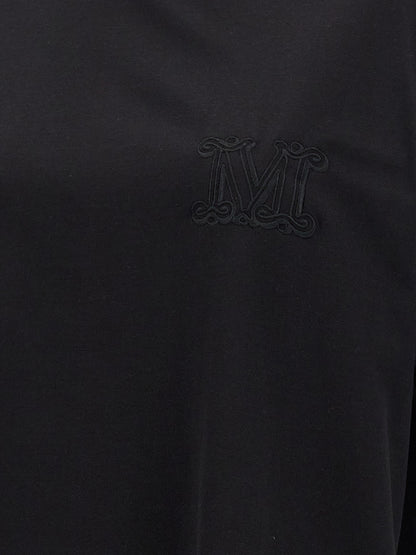 Max Mara Black Cotton T-Shirt