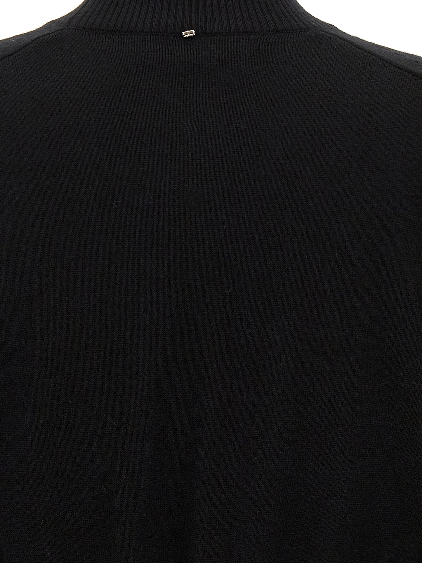 Sportmax Black Virgin Wool Cardigan
