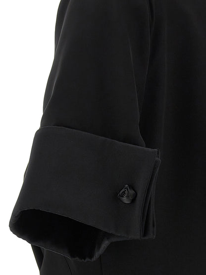 Sportmax Black Viscose Short Dress
