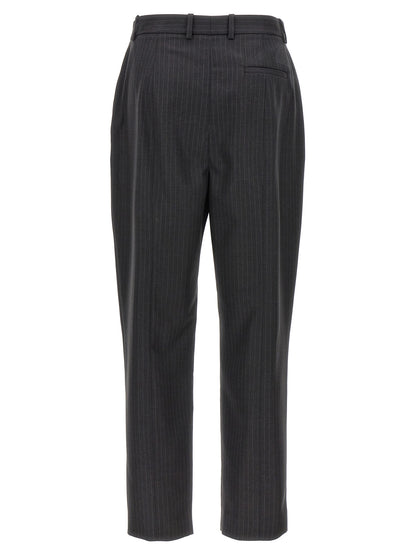 Alexander McQueen Gray Wool Dress Pants