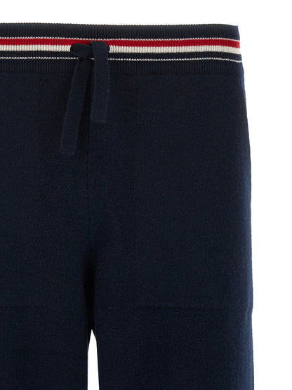 Thom Browne Blue Cashmere Joggers (Workout Pants)