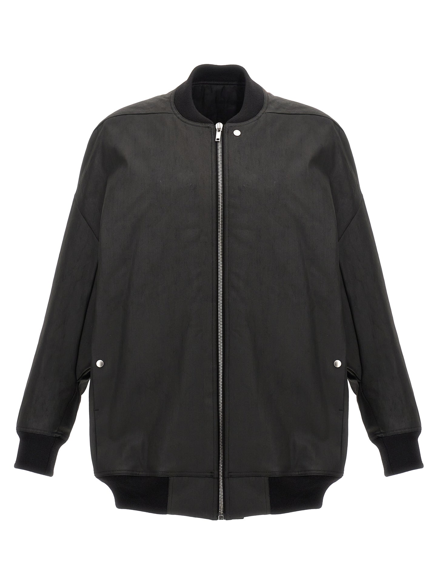 Rick Owens Black Cotton Bomber