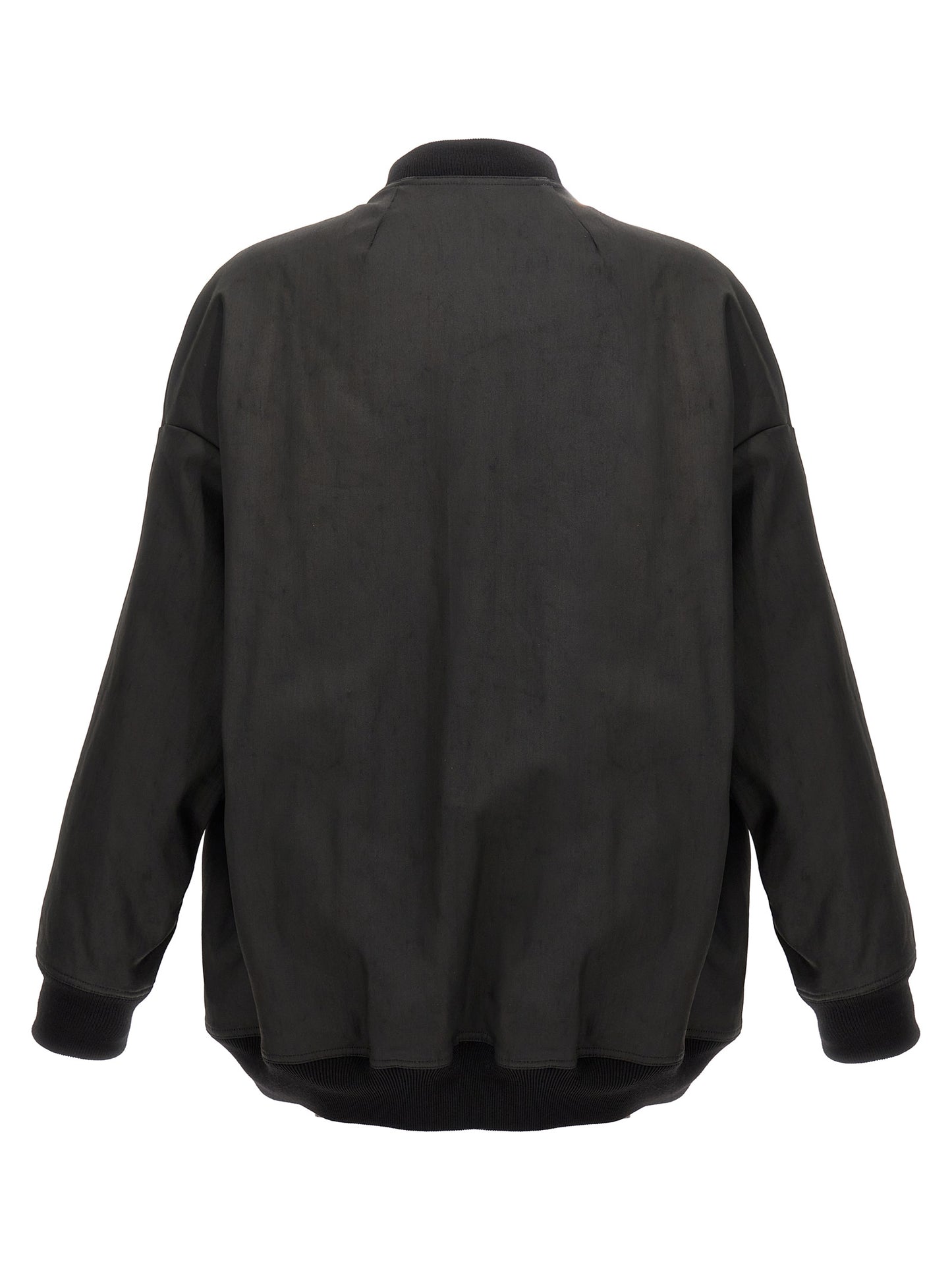 Rick Owens Black Cotton Bomber