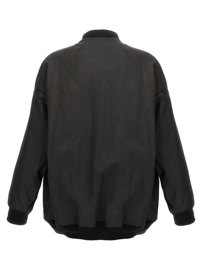 Rick Owens Black Cotton Bomber