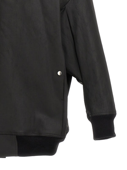 Rick Owens Black Cotton Bomber