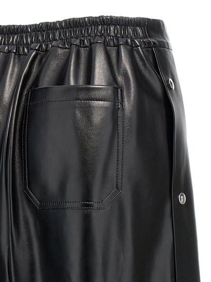Stella McCartney Black Polyester Casual Pants