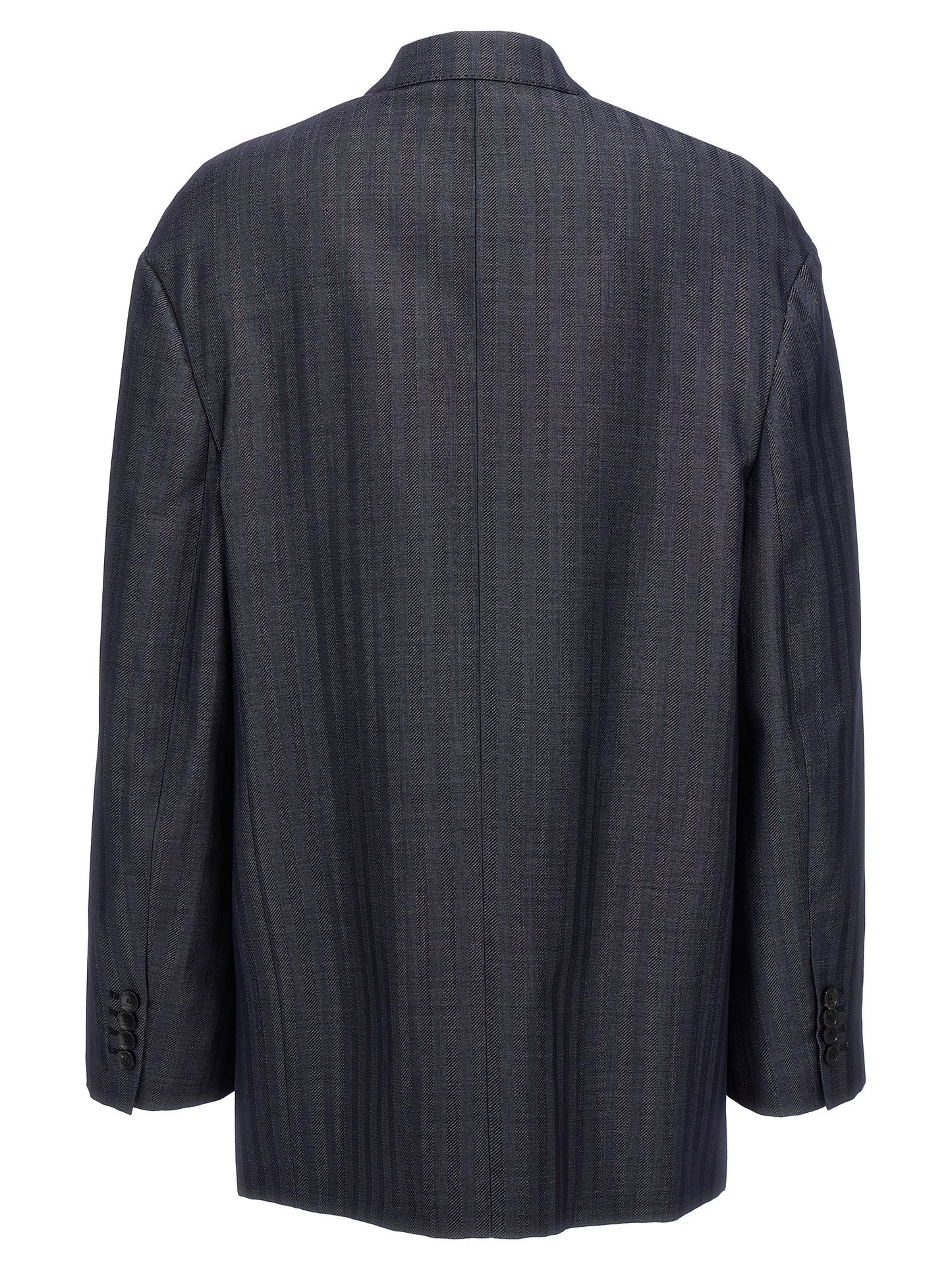 Etro Blue Wool Blazer