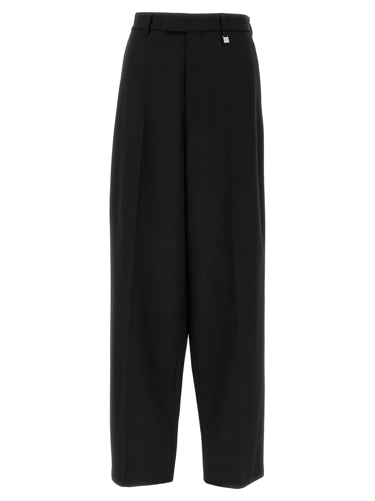 Giuseppe Di Morabito Black Virgin Wool Casual Pants