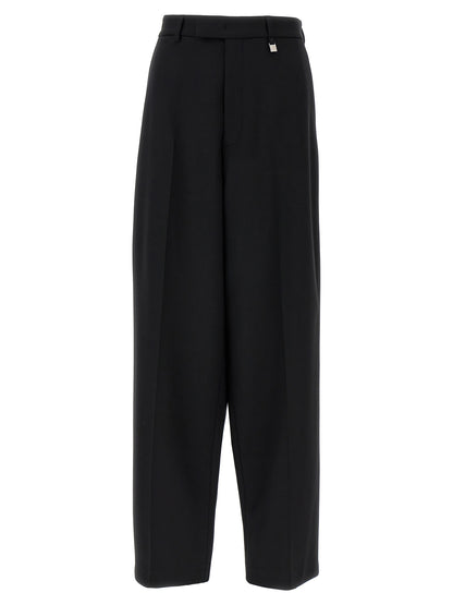 Giuseppe Di Morabito Black Virgin Wool Casual Pants