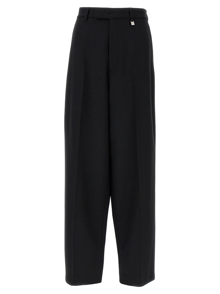 Giuseppe Di Morabito Black Virgin Wool Casual Pants