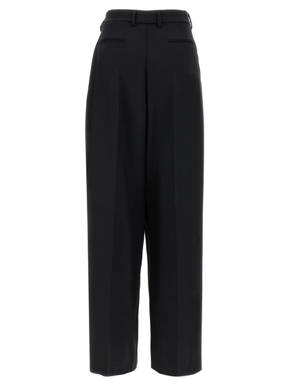 Giuseppe Di Morabito Black Virgin Wool Casual Pants