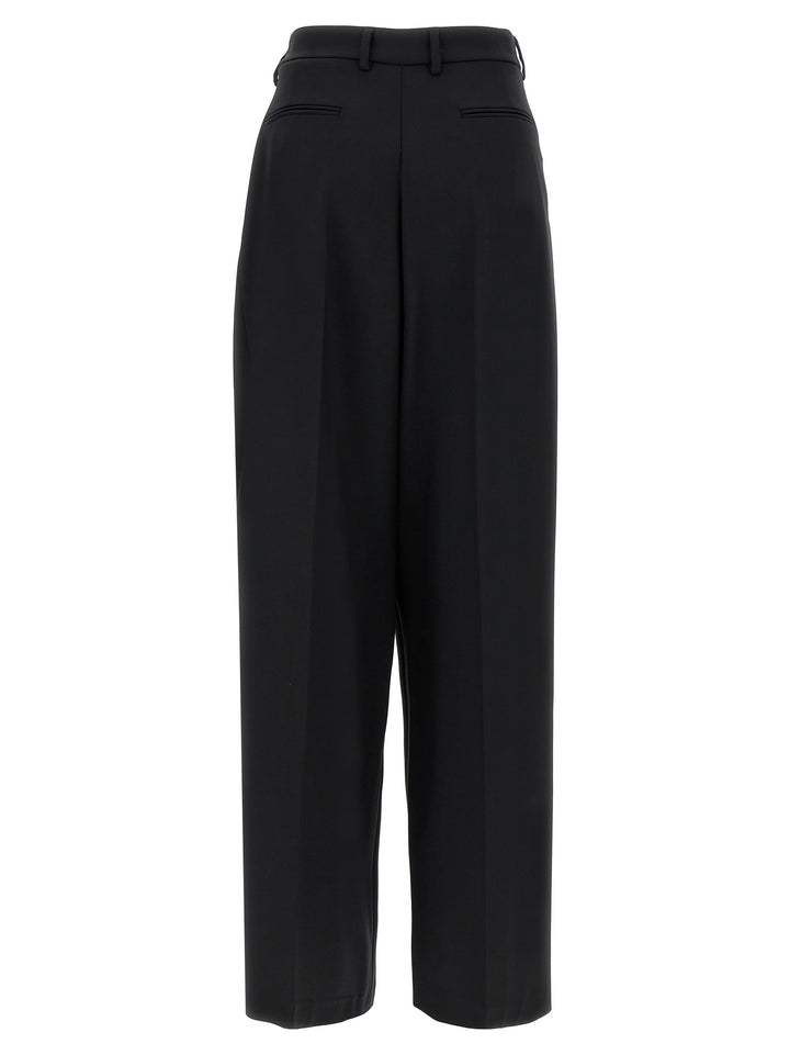 Giuseppe Di Morabito Black Virgin Wool Casual Pants