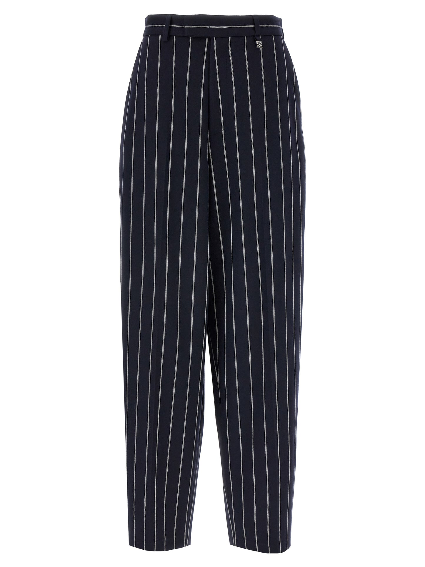 Giuseppe Di Morabito Blue Polyester Casual Pants