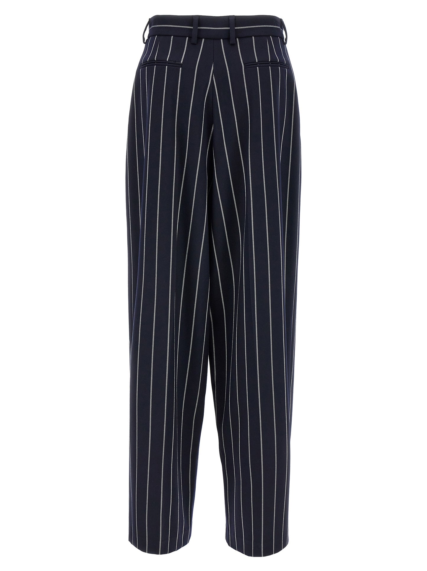 Giuseppe Di Morabito Blue Polyester Casual Pants