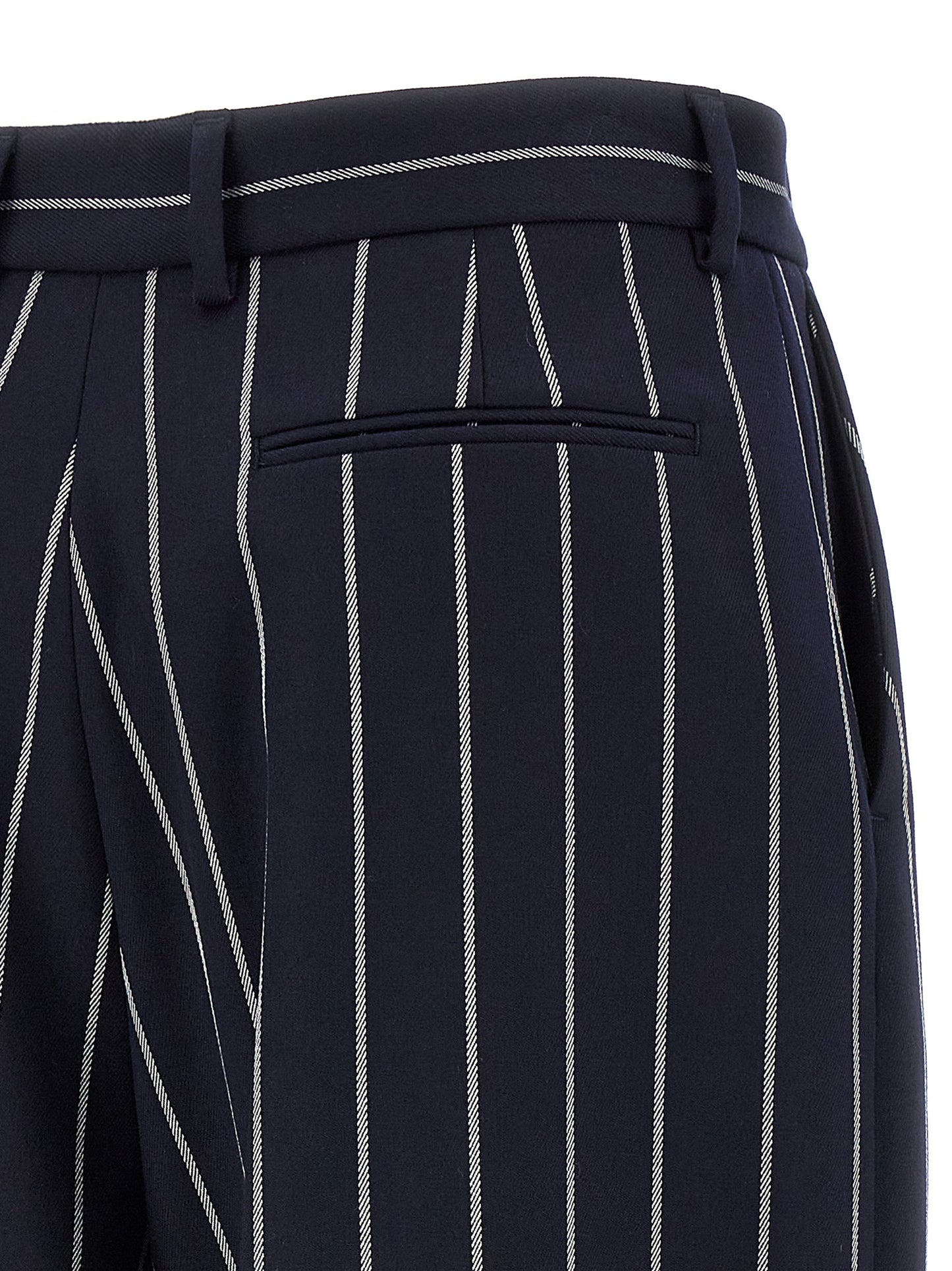 Giuseppe Di Morabito Blue Polyester Casual Pants