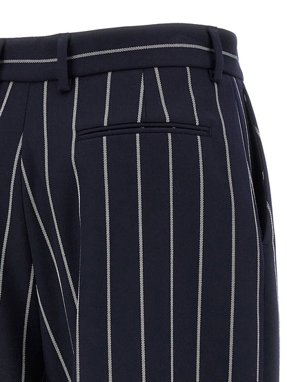 Giuseppe Di Morabito Blue Polyester Casual Pants