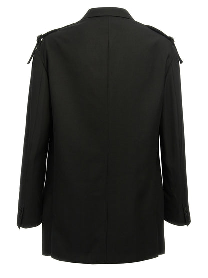 Yohji Yamamoto Black Wool Blazer