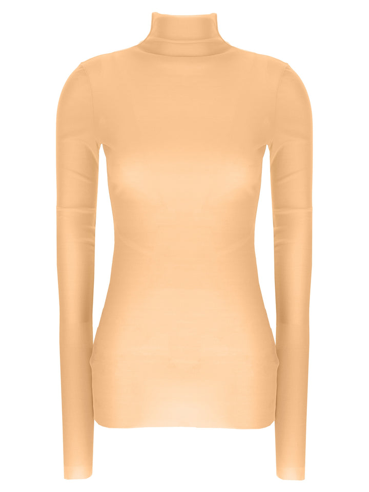 Jil Sander Multicolor Silk Turtleneck