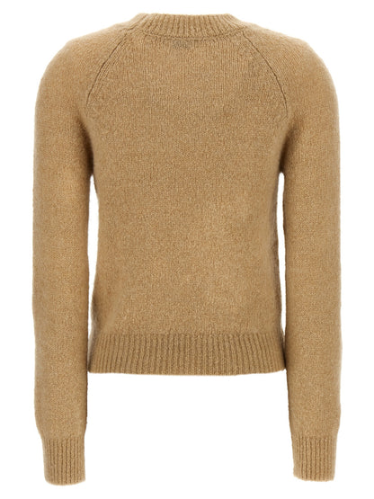 Dries Van Noten Beige Wool Cardigan